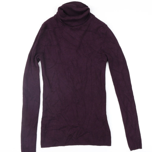 Marks and Spencer Womens Purple   Pullover Jumper Size 8