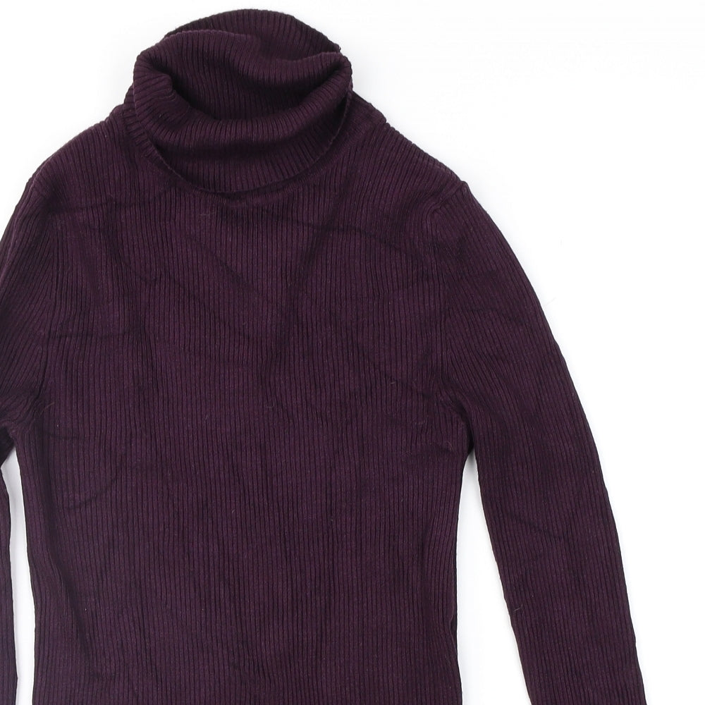 Marks and Spencer Womens Purple   Pullover Jumper Size 8