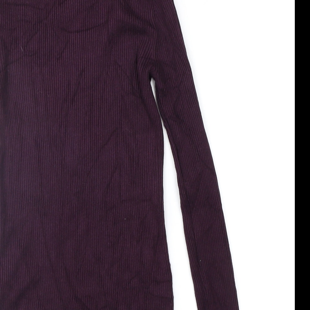 Marks and Spencer Womens Purple   Pullover Jumper Size 8