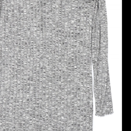 Vera Moda Womens Grey  Knit Jumper Dress  Size L