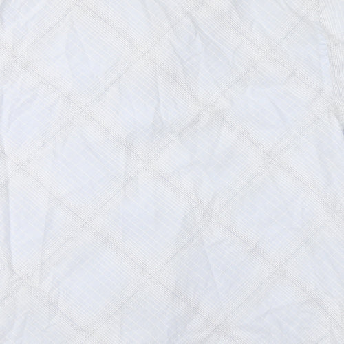 NEXT Mens Blue Geometric   Button-Up Size M