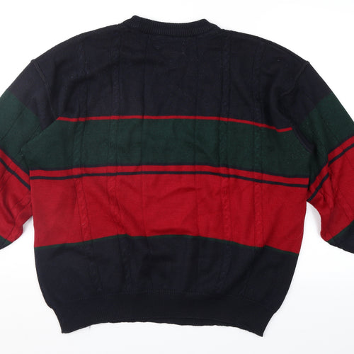 Belika Mens Multicoloured   Pullover Jumper Size XL