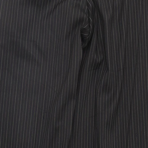 NEXT Mens Brown Striped  Trousers  Size 32 L31 in