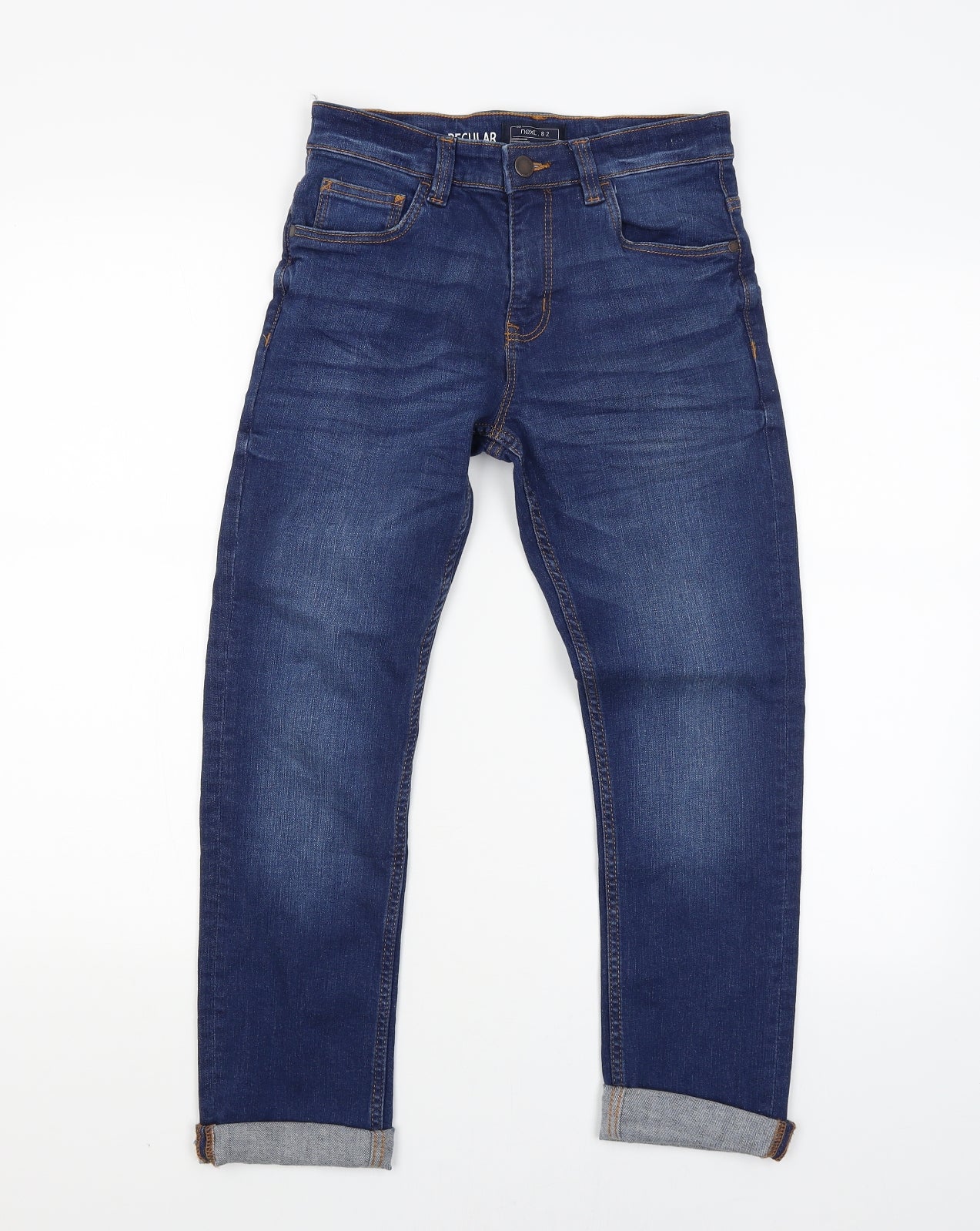 NEXT Girls Blue  Denim Straight Jeans Size 10 Years