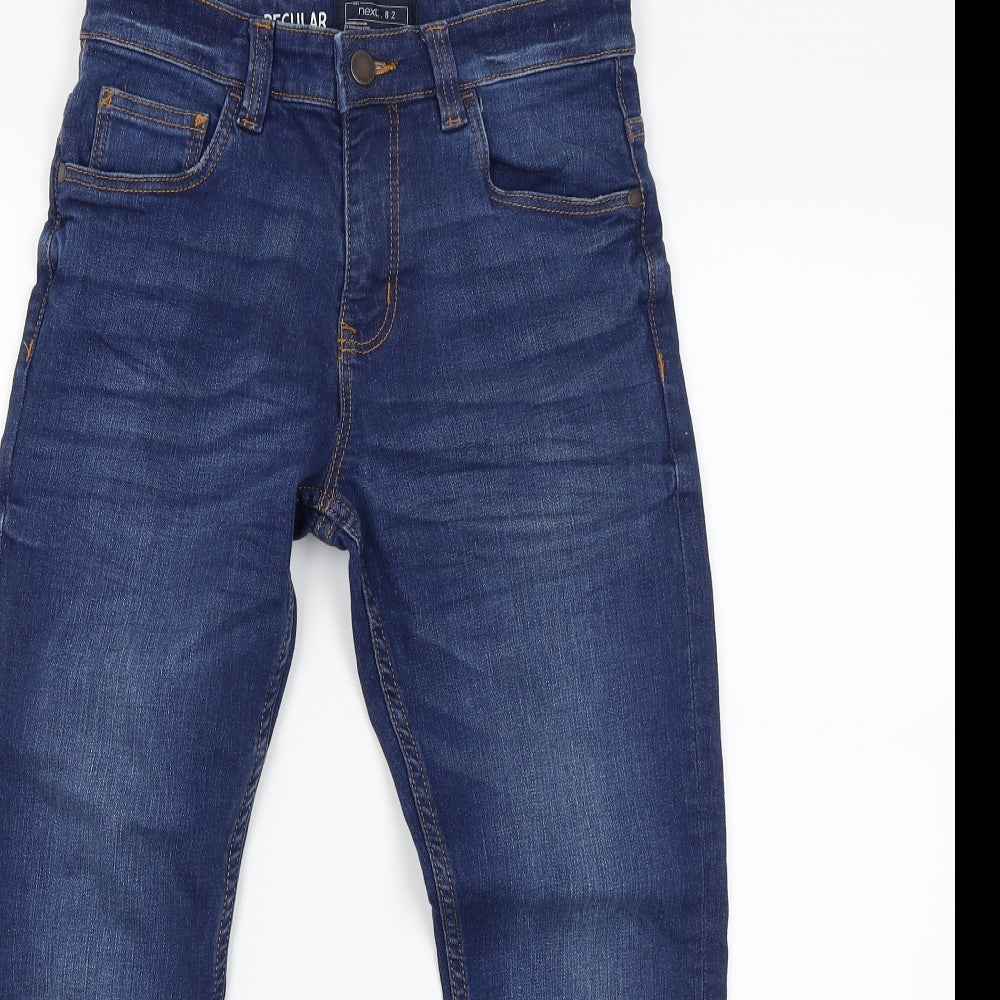 NEXT Girls Blue  Denim Straight Jeans Size 10 Years