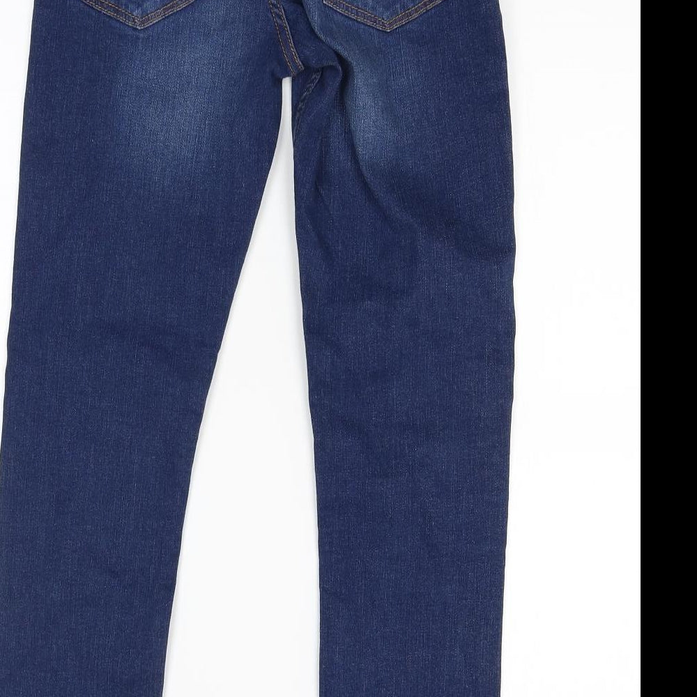 NEXT Girls Blue  Denim Straight Jeans Size 10 Years