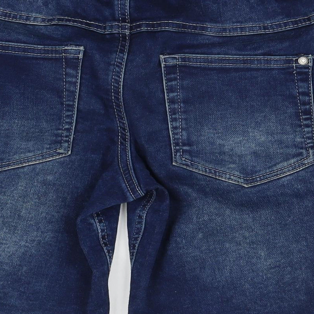 George Boys Blue  Denim Bermuda Shorts Size 10-11 Years