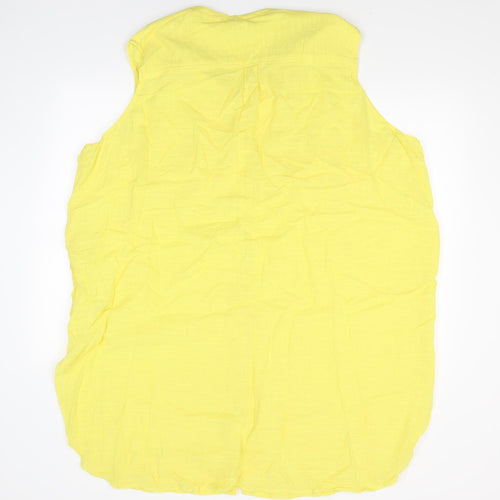 Marks and Spencer Womens Yellow   T-Shirt Dress  Size 24