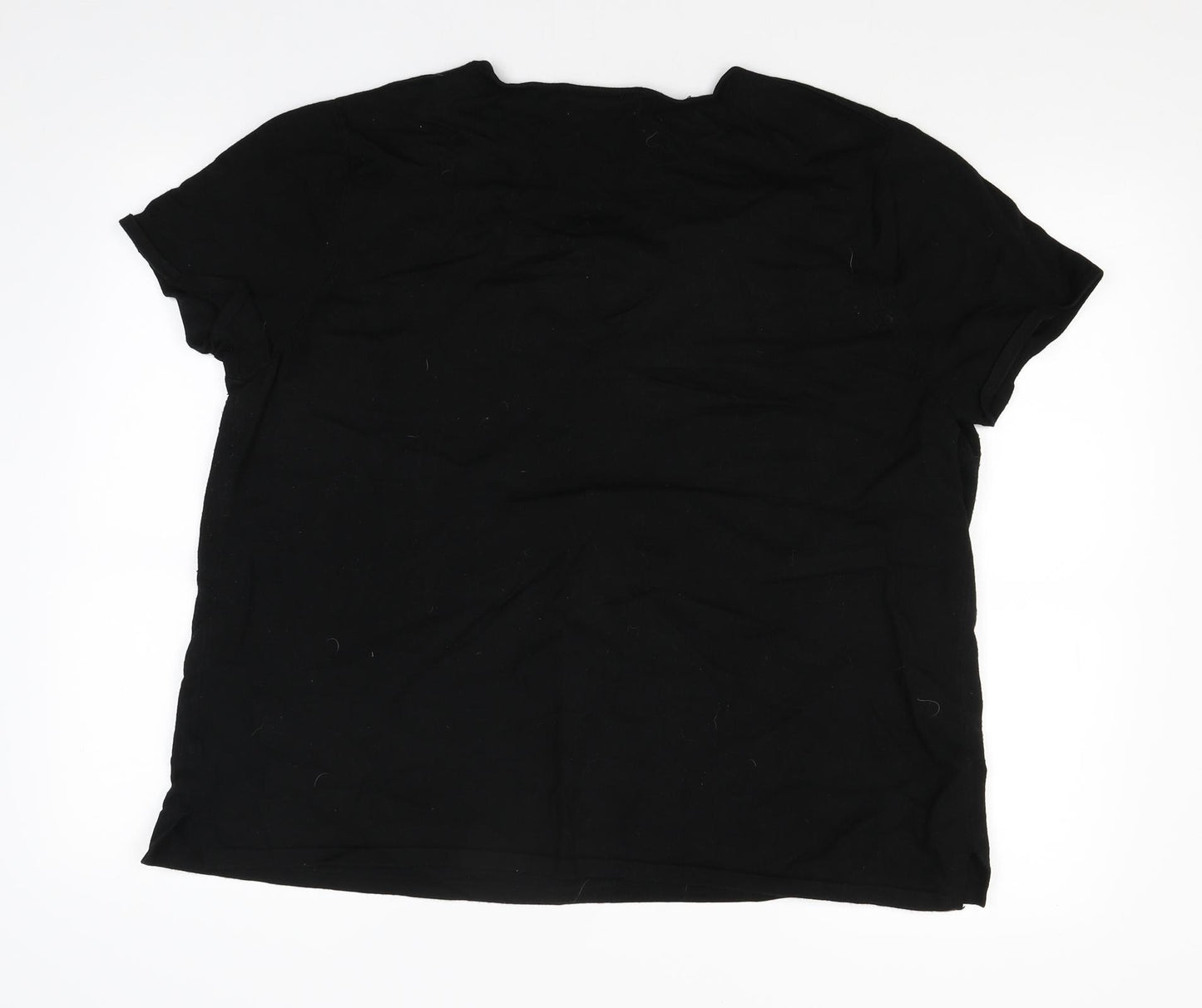 Michelle hope Womens Black   Basic Blouse Size 22