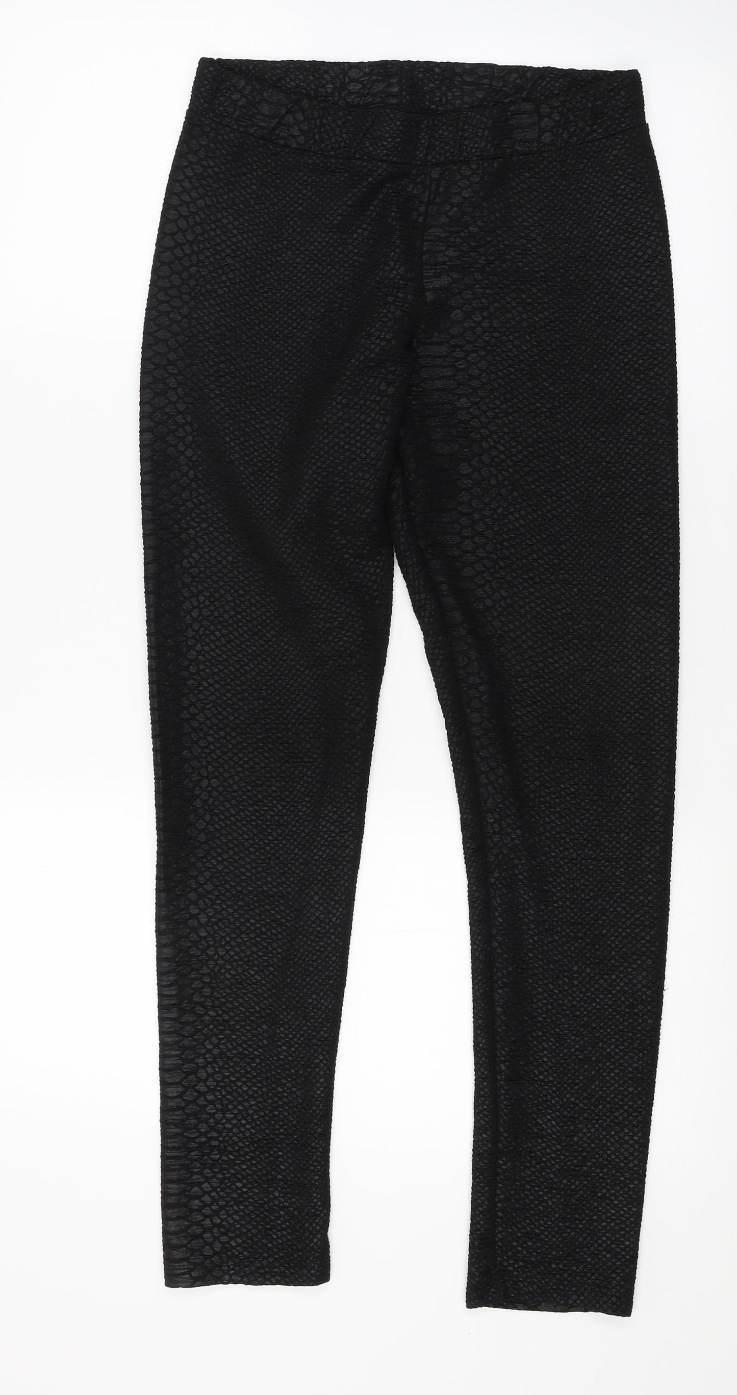 Divided Womens Black   Jogger Leggings Size M L25 in