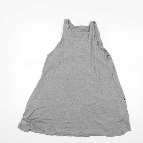 H&M Womens Grey   Tunic Tank Size S