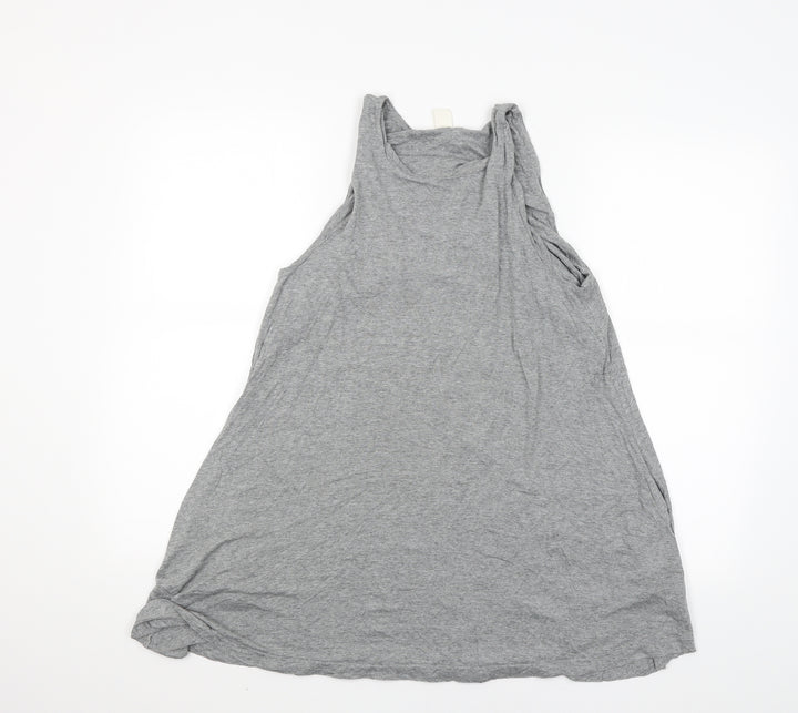 H&M Womens Grey Tunic Tank Size S