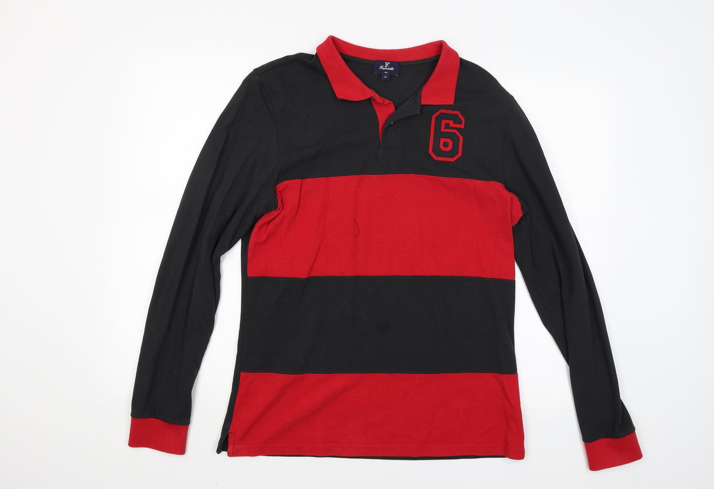 Faconable Mens Black    Polo Size M