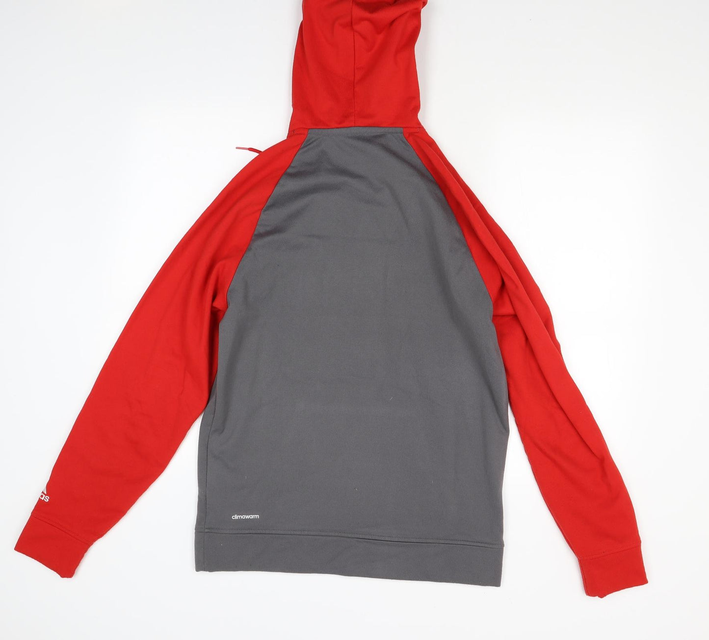 adidas Mens Red   Pullover Hoodie Size S