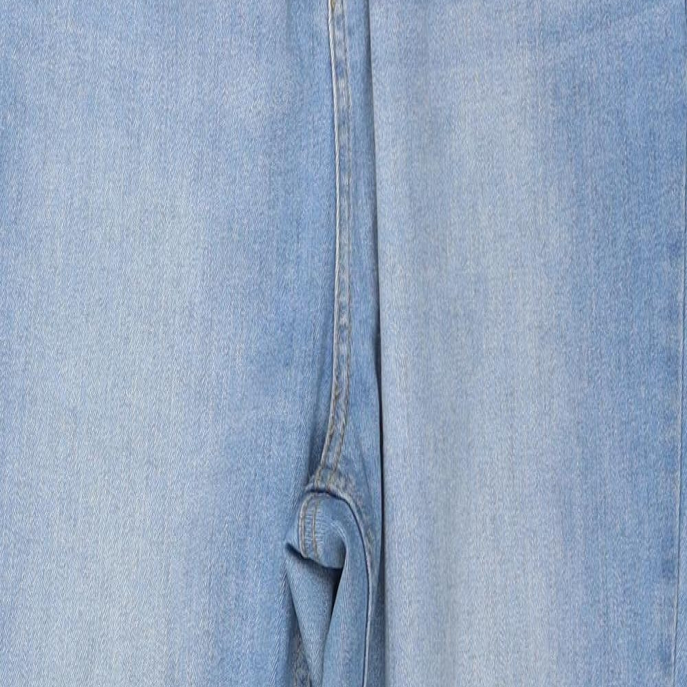 Dorothy Perkins Womens Blue  Denim Skinny Jeans Size 12 L27 in