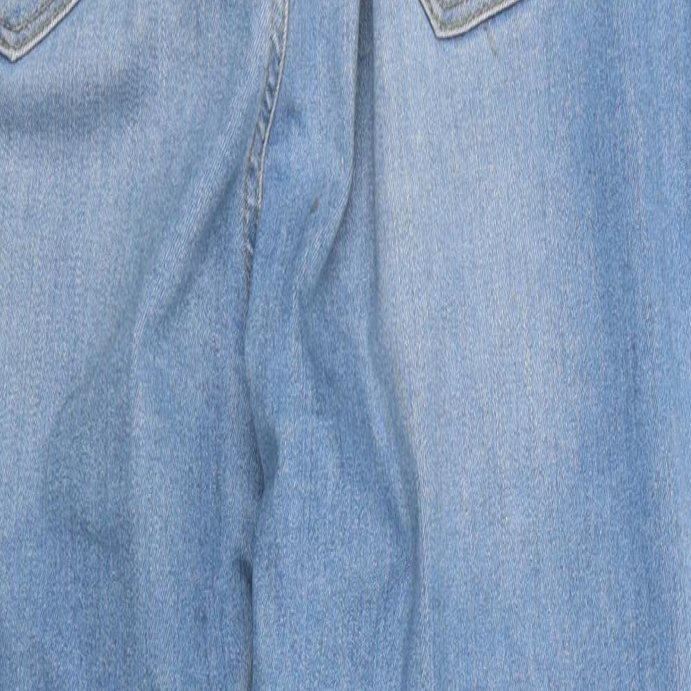 Dorothy Perkins Womens Blue  Denim Skinny Jeans Size 12 L27 in
