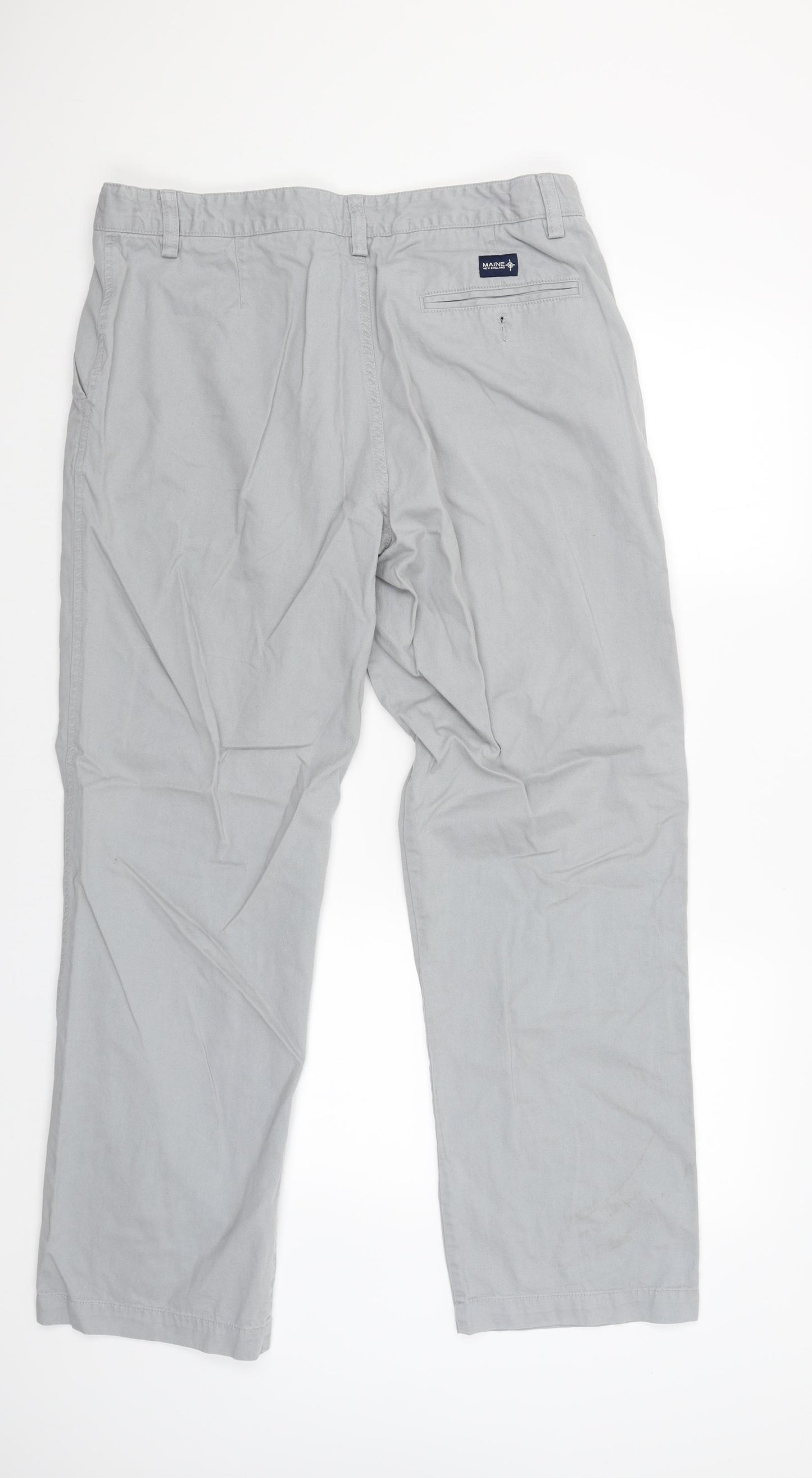 Maine Mens Grey   Trousers  Size 36 L30 in