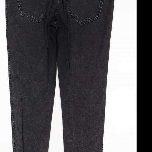 H&M Womens Black  Denim Jegging Jeans Size L L26 in