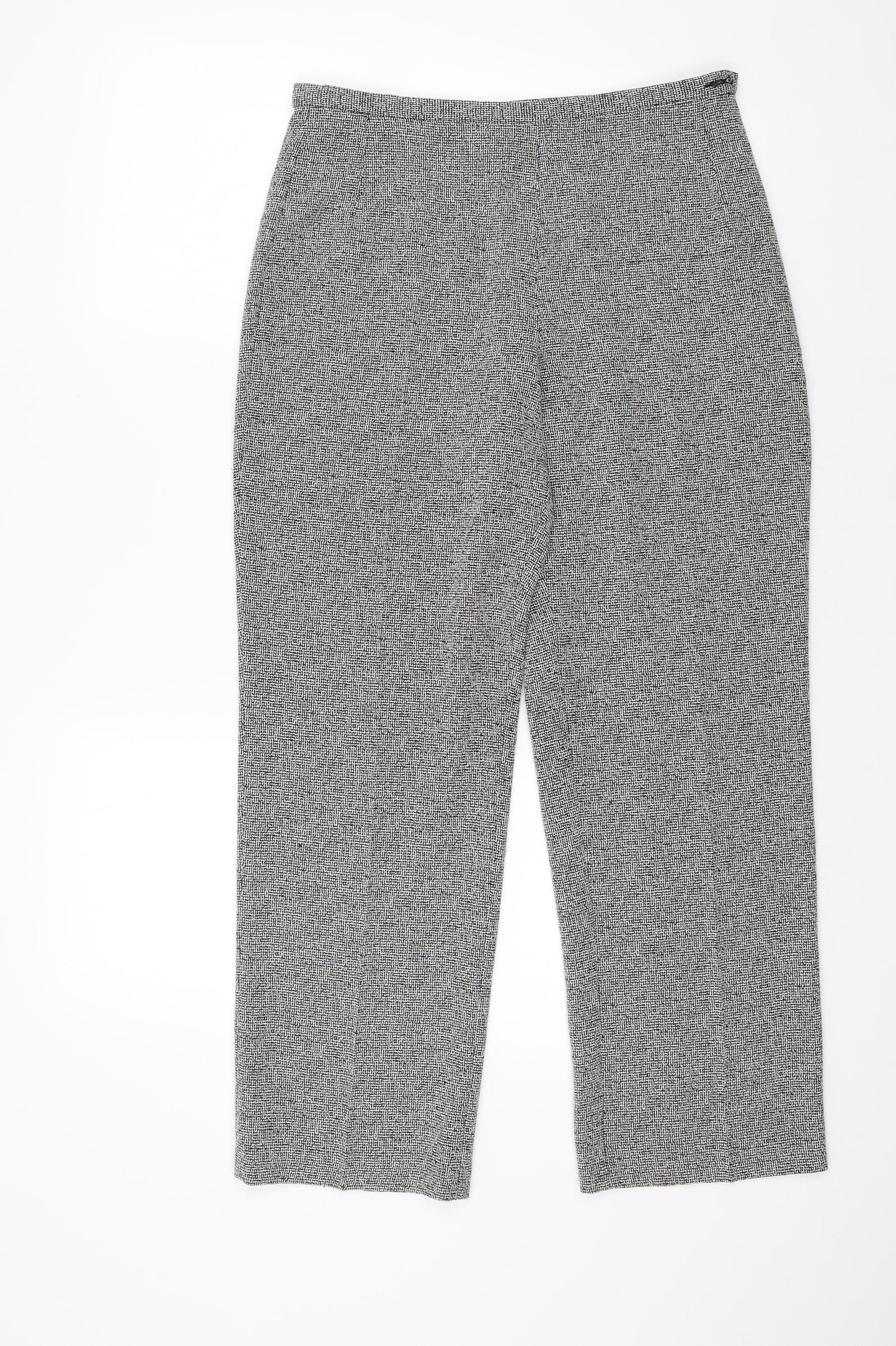 Marks and Spencer Womens Grey   Trousers  Size 12 L24 in