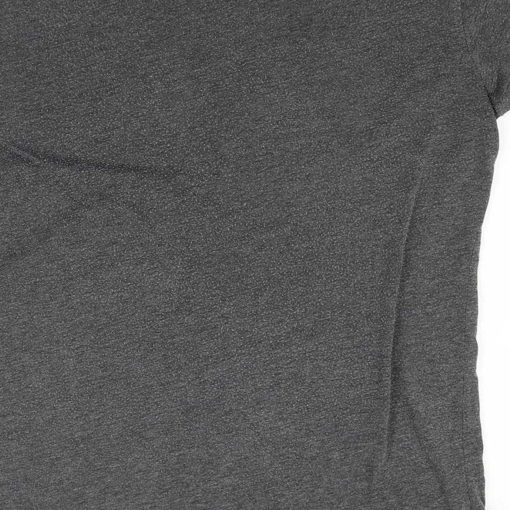 Ceader wood state Mens Grey    T-Shirt Size M  - Brooklyn New York