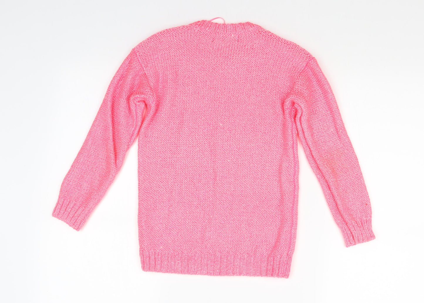 George Girls Red   Pullover Jumper Size 8-9 Years