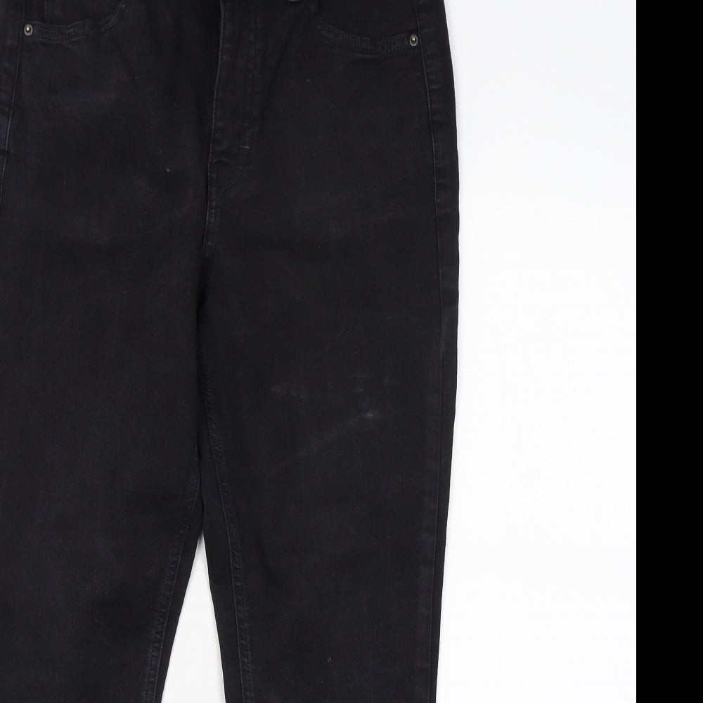 Top shop Womens Black  Denim Skinny Jeans Size 10 L24 in