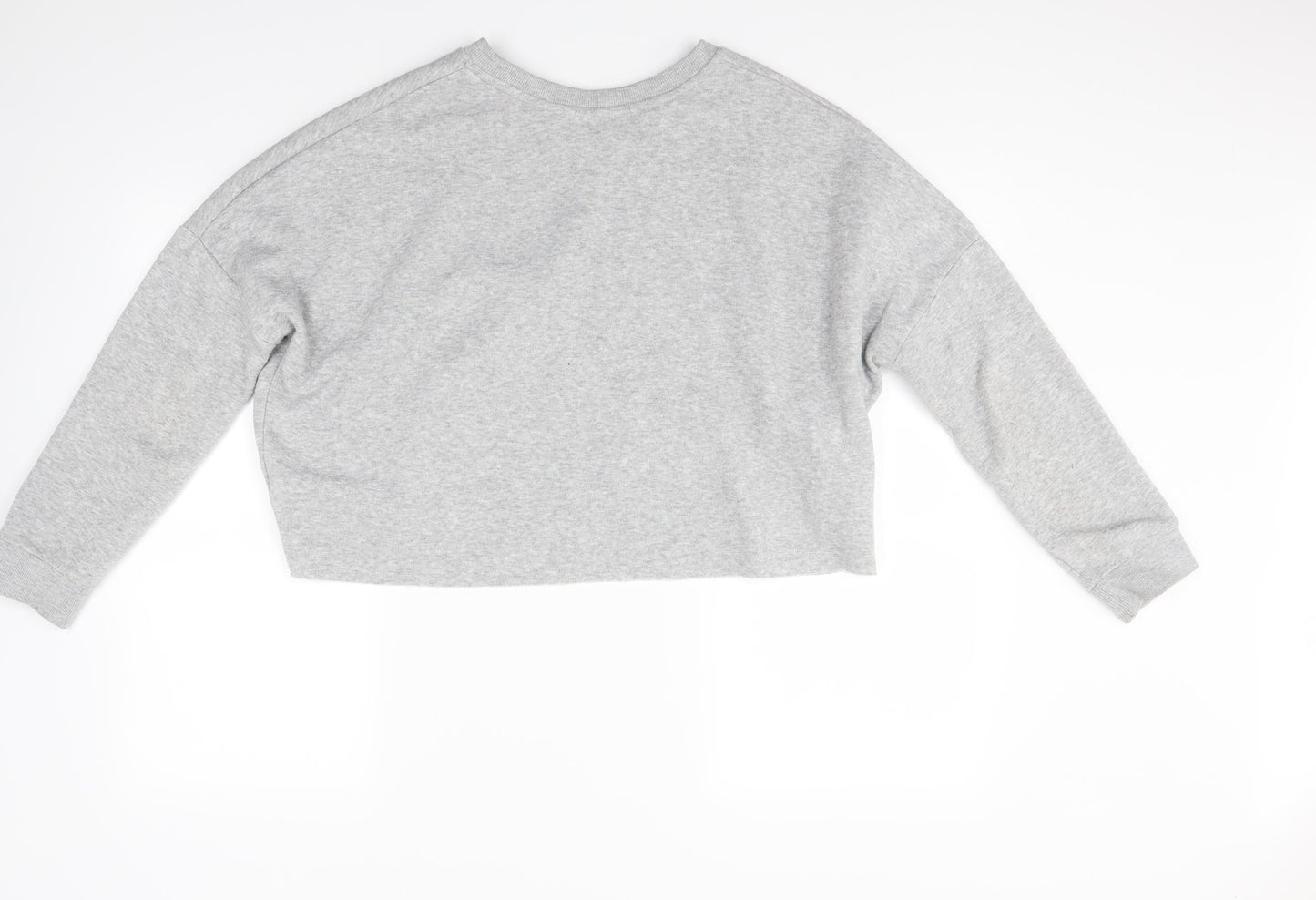 Primark Womens Grey  Jersey Pullover Sweatshirt Size 10