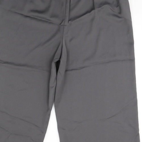 George Womens Grey   Dress Pants Trousers Size 18 L28 in