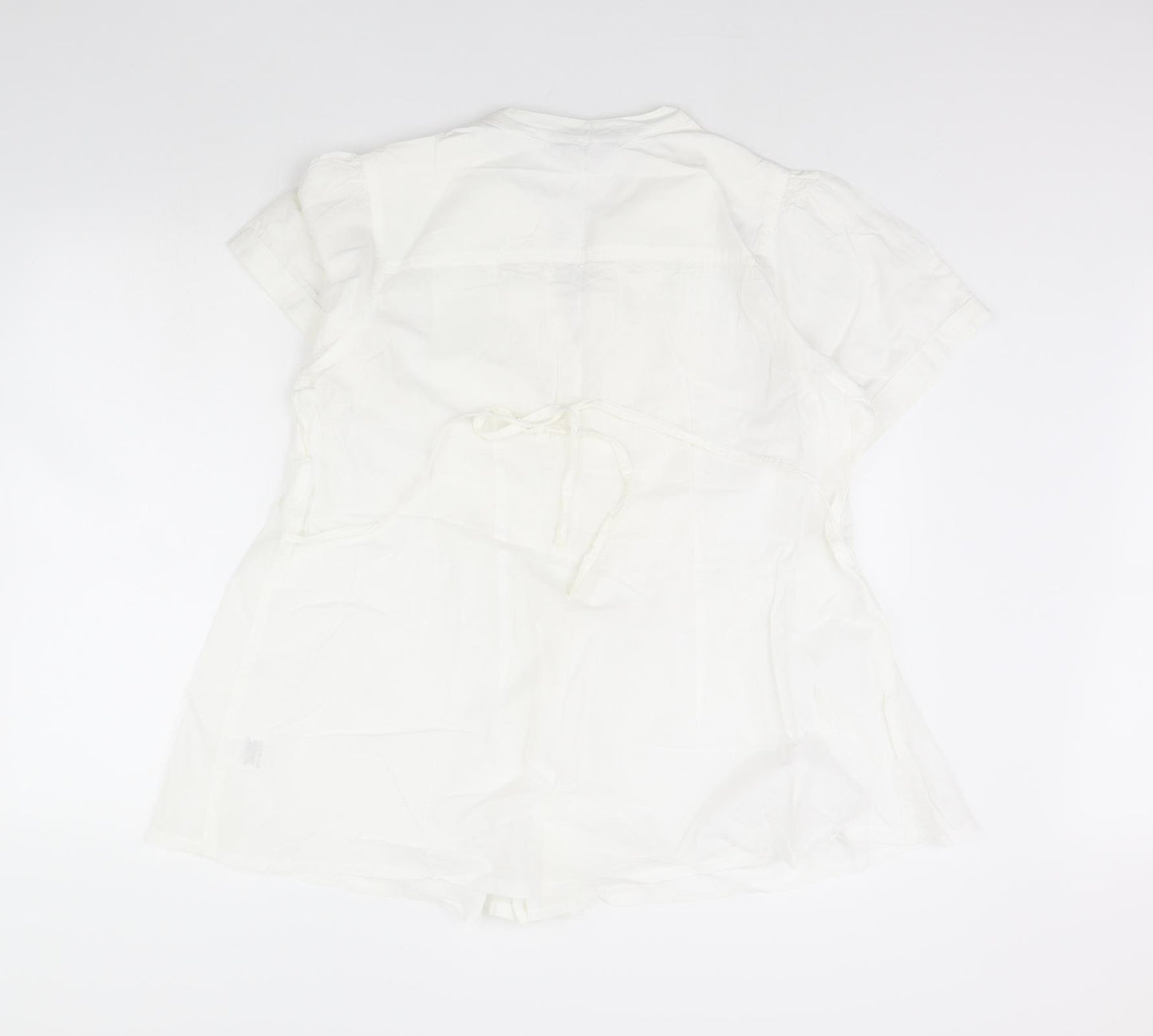 Yours Womens White   Basic Blouse Size 22