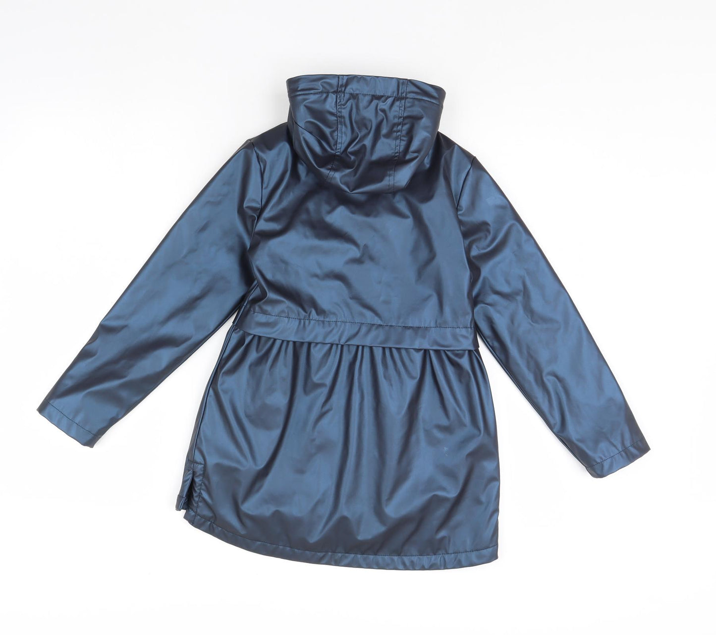TU Girls Blue   Rain Coat Coat Size 7 Years