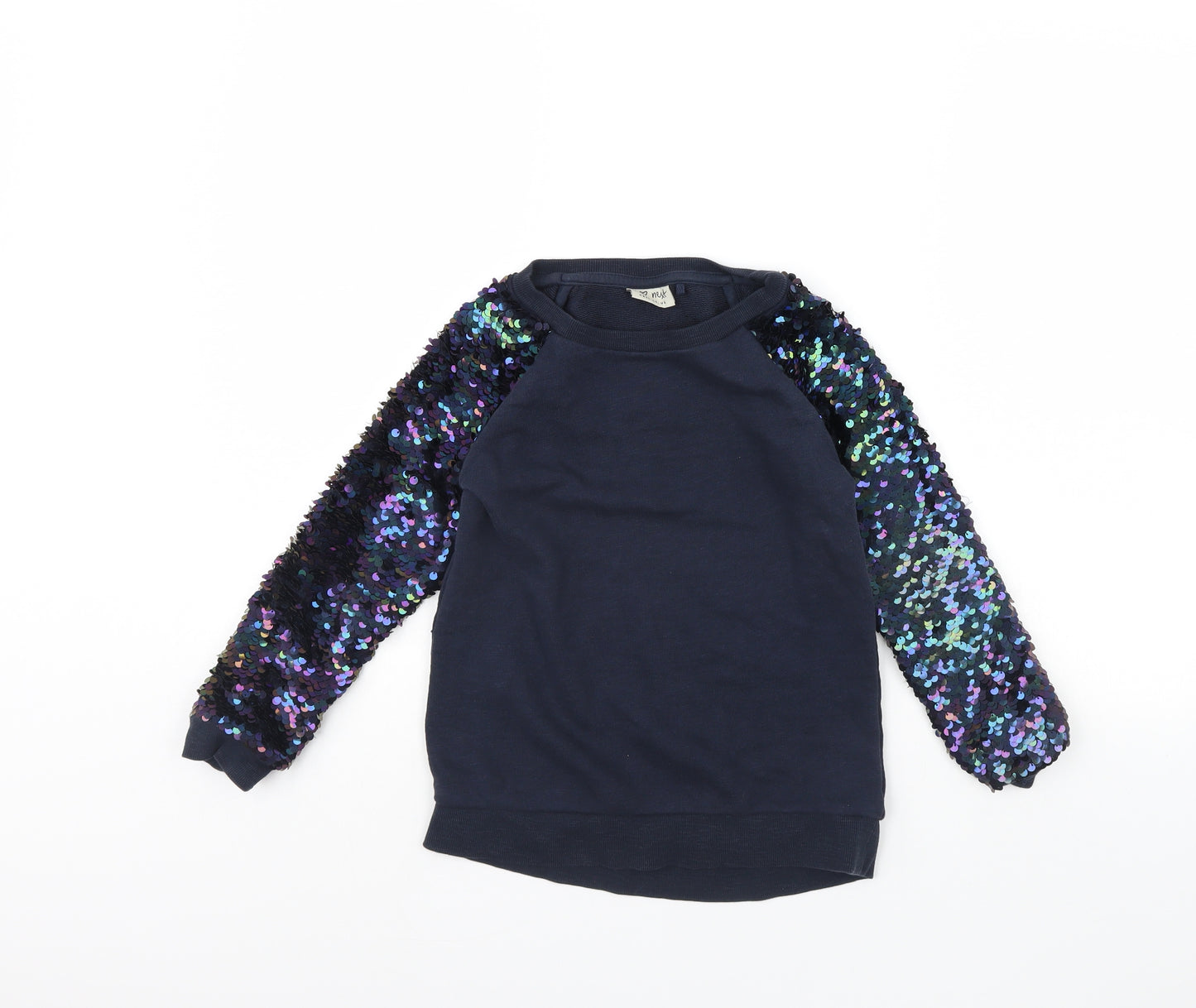 NEXT Girls Blue   Pullover Jumper Size 7 Years