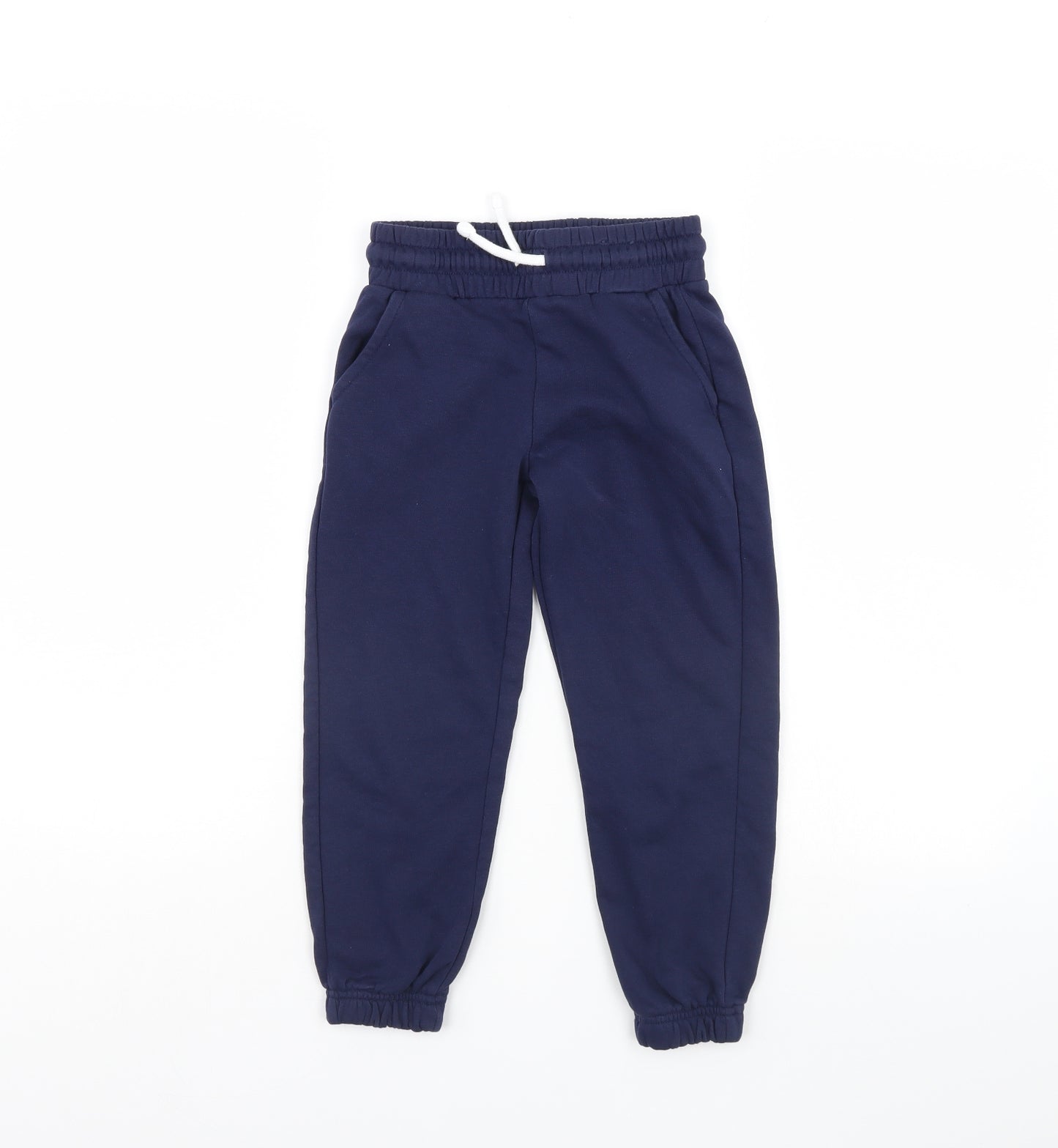 George Boys Blue   Jogger Trousers Size 6 Years