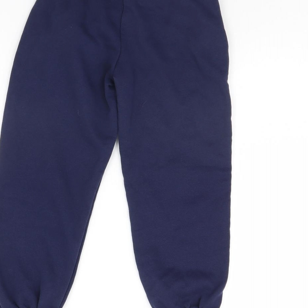George Boys Blue   Jogger Trousers Size 6 Years