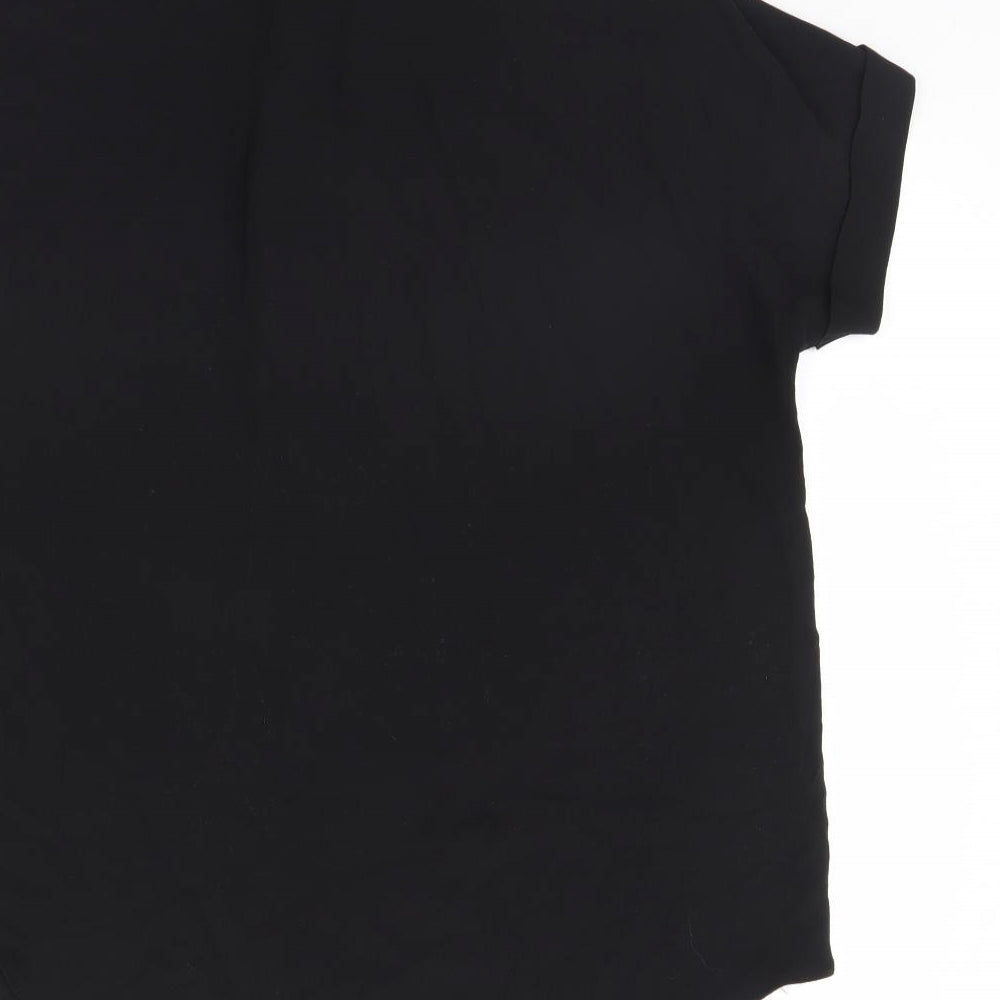 Select Womens Black   Basic Blouse Size 14