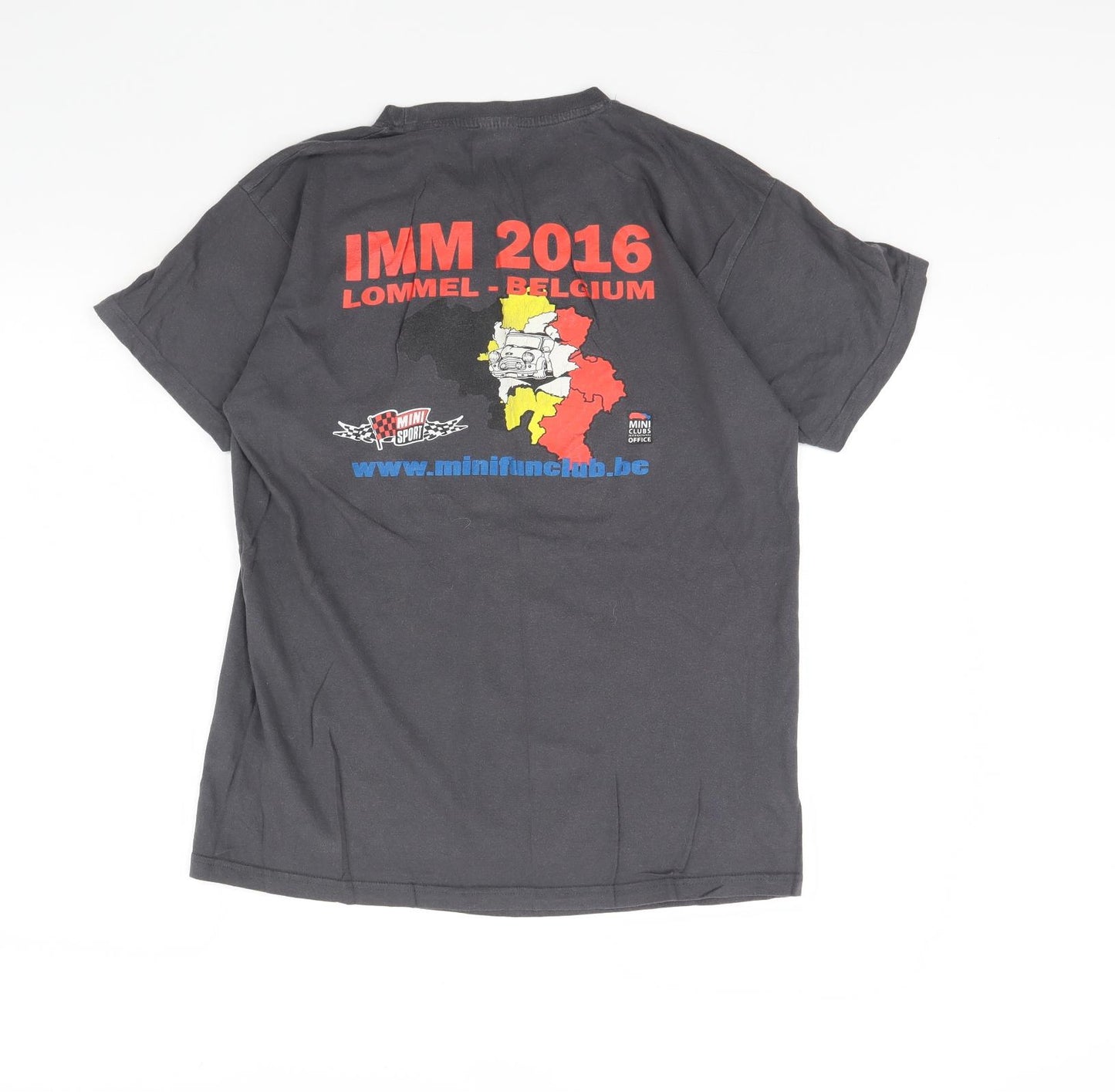 B&C Mens Grey    T-Shirt Size S