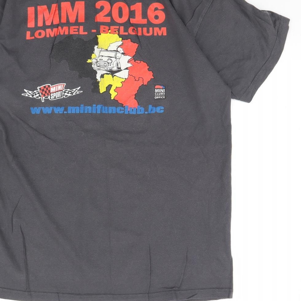 B&C Mens Grey    T-Shirt Size S