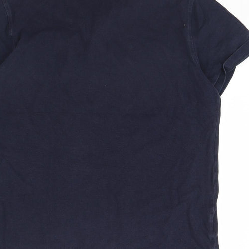 Easy Mens Blue    Polo Size M