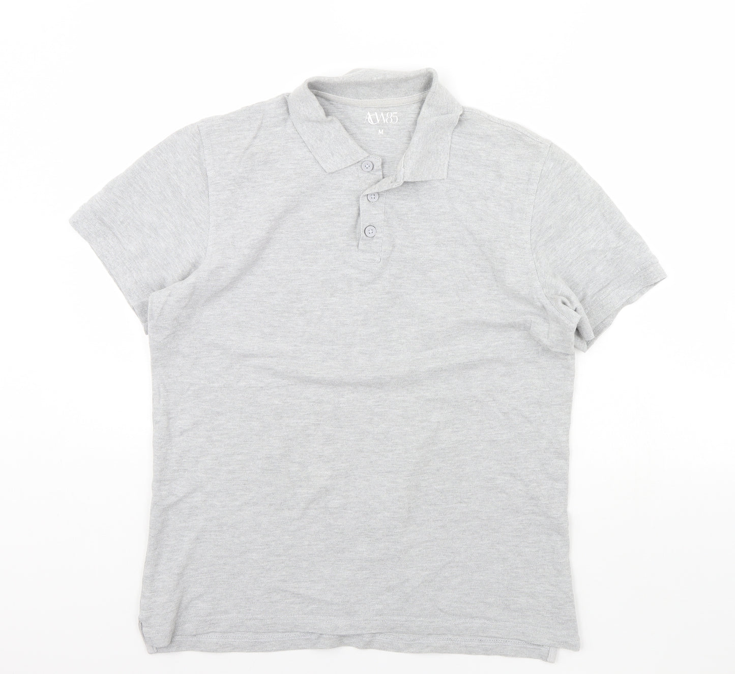Acw85 Mens Grey    Polo Size M