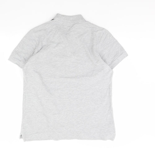 Acw85 Mens Grey    Polo Size M