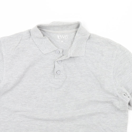 Acw85 Mens Grey    Polo Size M