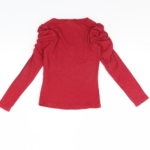 I Love Girls Wear Girls Red   Basic T-Shirt Size 8 Years