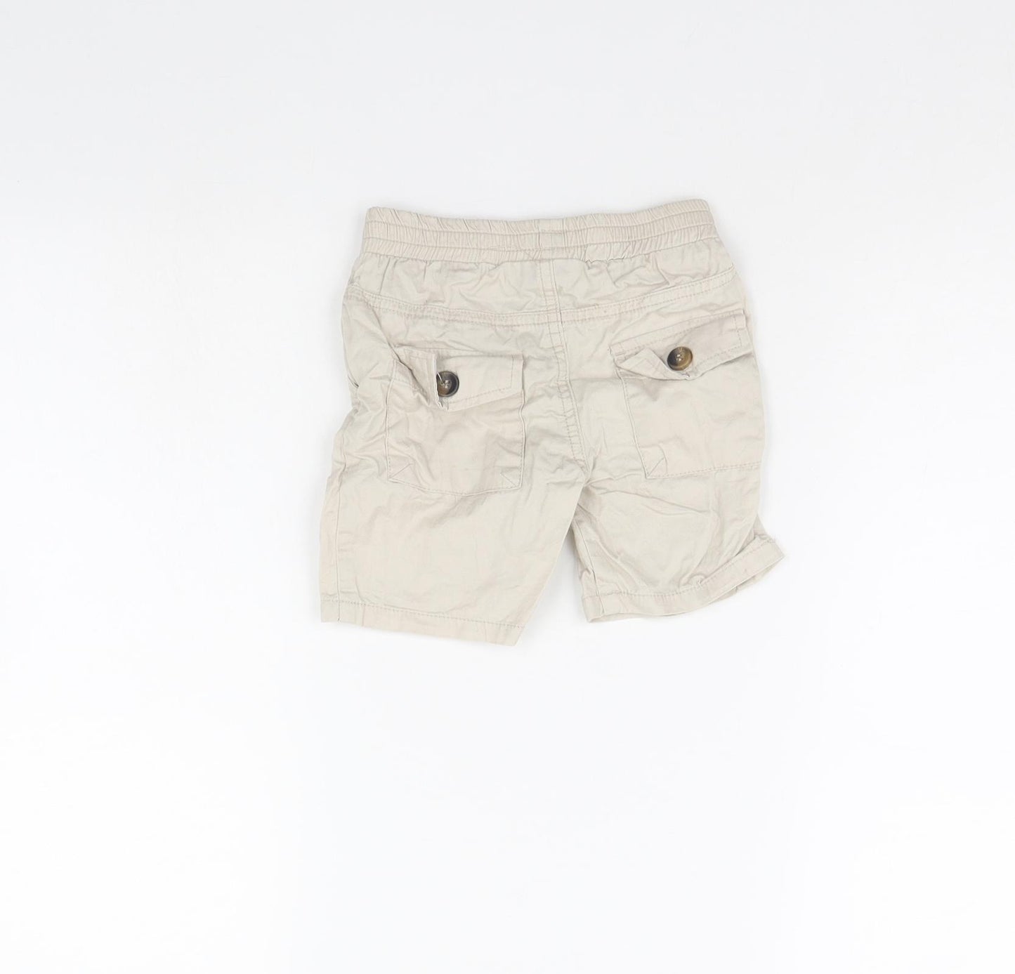 Preworn Boys Beige   Chino Shorts Size 2 Years