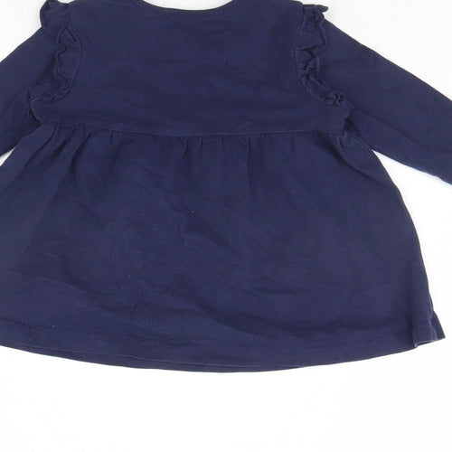 George Girls Blue   Fit & Flare  Size 18 Months