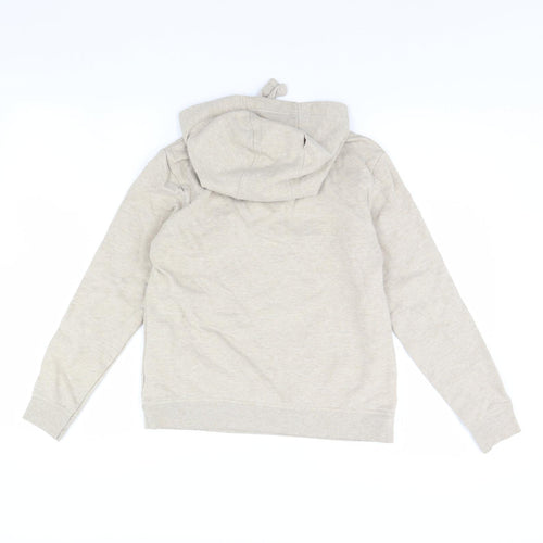 Denim & Co. Womens Beige   Pullover Hoodie Size 12