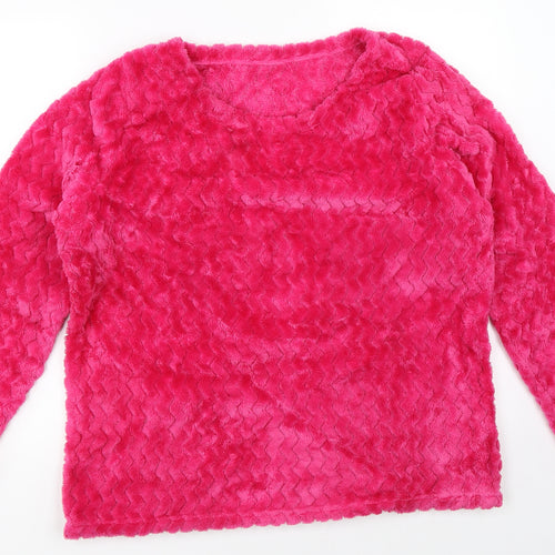George Womens Pink   Pullover Sweatshirt Size 12