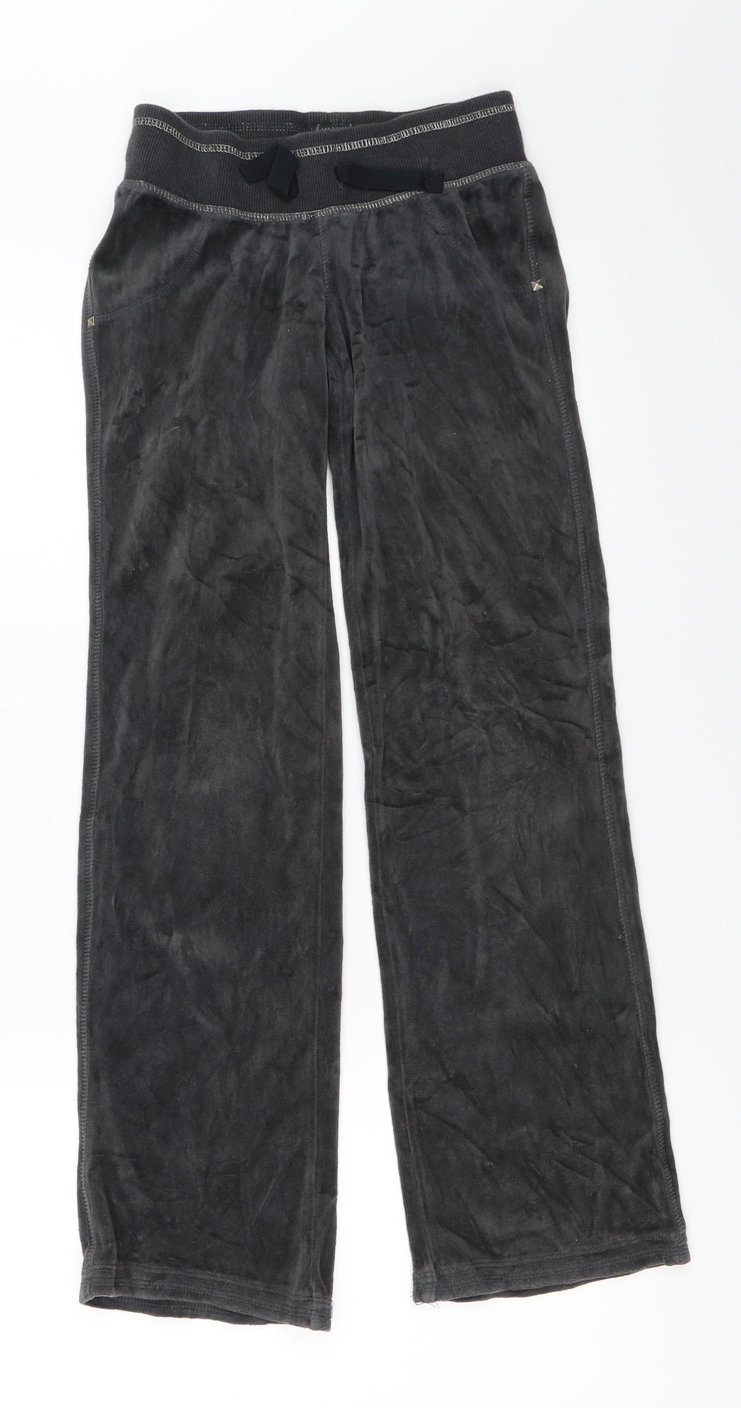 Marks and Spencer Girls Grey   Sweatpants Trousers Size 10 Years