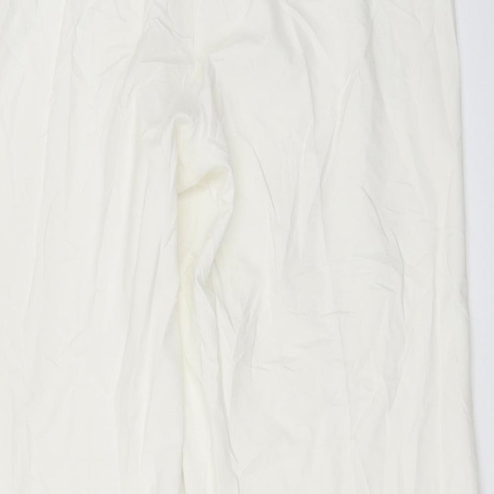 Debenhams Womens Ivory   Trousers  Size 18 L27 in