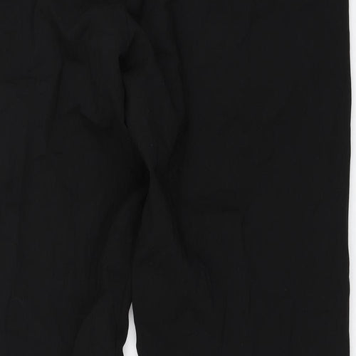 Preworn Womens Black   Trousers  Size 32 in L30 in