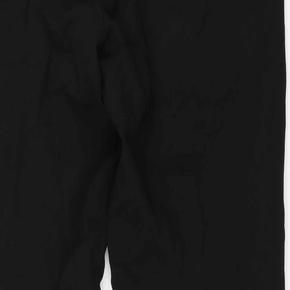Preworn Womens Black   Trousers  Size 32 in L30 in