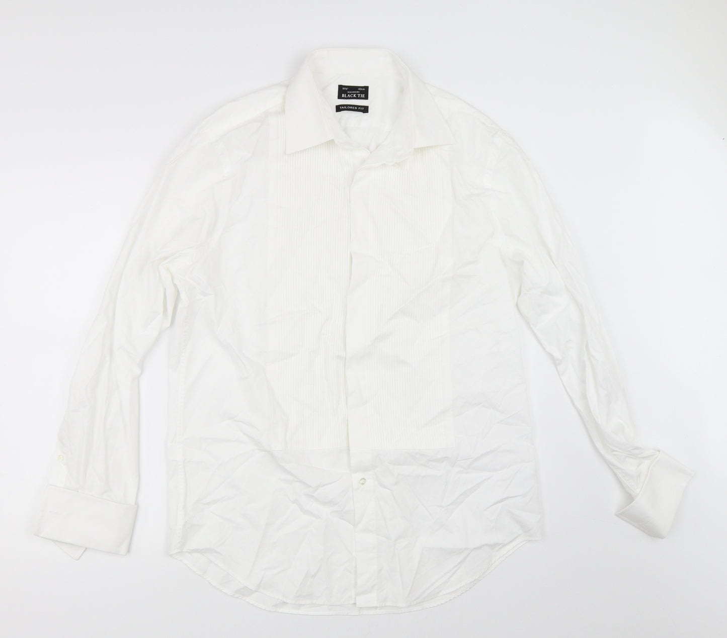 Debenhams Mens White    Dress Shirt Size 16.5